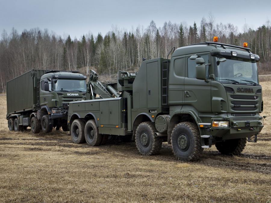  Scania R730 8x8 Recovery 2010 года  (фото 2 из 3)